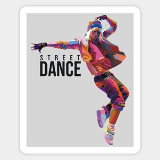 street dance Sticker